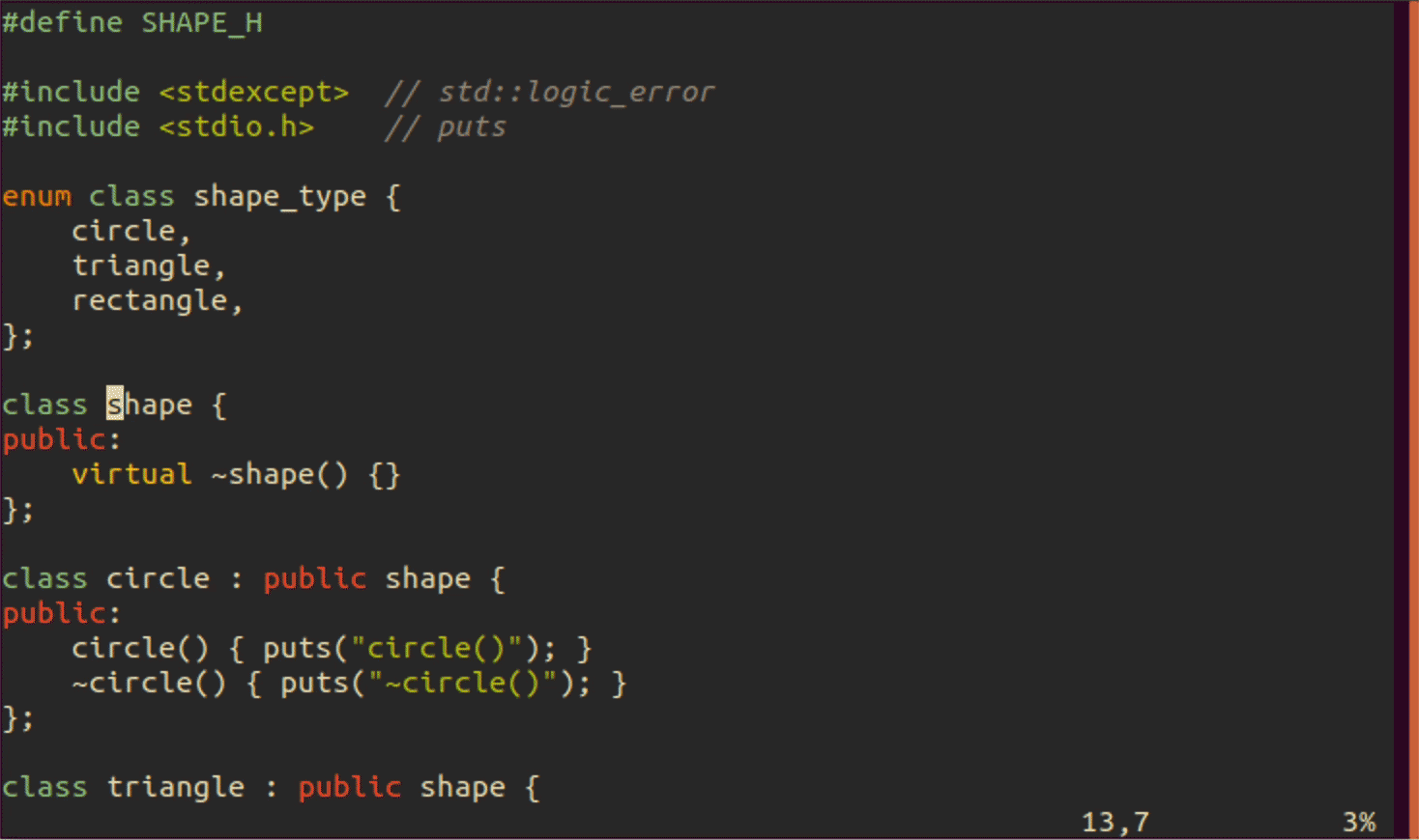Vim-rtags 的使用示例 Fig13.6
